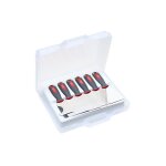 Valise 6 couteaux plaquiste alu - choc 80117 l'outil parfait
