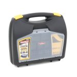 Valise � outils - plastiken - 63040 noire - 40 cm - titanium - en plastique