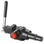 Valve de fendeuse de bches hydraulique 1 bobine - duoku - commande par joystick - commande directionnelle ...