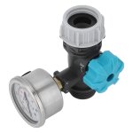 Valve de rgulateur de pression d'eau rglable g3 / 4 pouces, avec manomtre, contrleur d'irrigation ...