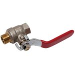 Vanne 1 / 4 tour - m�le / femelle � manette - 12x17