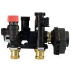 Vanne 3 voies + moteur - saunier duval : s1020800