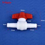 Vannes  bille en pvc  filetage mle, connecteur wildoda, vannes d'irrigation de jardin, poisson d'aquarium, ...