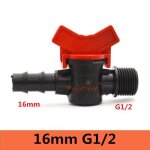 Vanne de contrle de l'eau barbel pour tuyau en pvc pe, vanne de commutation d'irrigation goutte  goutte ...