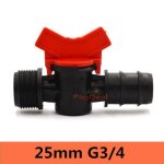 Vanne de contrle de l'eau barbel pour tuyau en pvc pe, vanne de commutation d'irrigation goutte  goutte ...