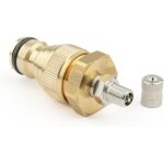Vanne de drainage professionnelle avec valve automatique en laiton massifnettoyage pour tuyau d'arrosageidal ...