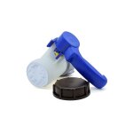 Vanne papillon avec crou flottant en aluminium s60x6 pour cuve 1000 litres ibc - s60x6
