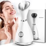 Vaporisateur facial, vaporisateur a brume chaude, humidificateur facial professionnel portable pour spa ...
