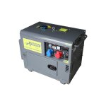 Varan motors - 92623 gnrateur lectrique diesel insonoris groupe lectrogne 5kva 400v et 230v sans ...