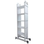 Varan motors - dlm105 echelle, escabeau, echafaudage multi - fonctions en alu de 5. 92m, 20 chelons