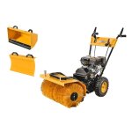 Varan motors - kcb25 dneigeuse balayeuse 3 en 1 moteur loncin 196cc avec dmarreur lectrique