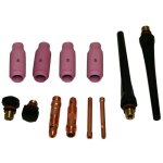 Varan motors - kittigwp17 - 5 kit de consommables pour torche tig wp17, wp18, wp26, sr9, sr17, sr20, ...