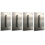 Varan motors - lame - s80 4 pales de finition pour truelle mcanique (265x150mm), lames lisseuse mcanique ...