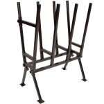 Varan motors - sawhorse chevalet de sciage, porte bûche en métal réglable 103 x 50 x 76cm, max 400kg Varan motors - sawhorse chevalet de sciage, porte bûche en métal réglable 103 x 50 x 76cm, max 400kg