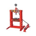 Varan motors - xrd100300 presse d'atelier hydraulique 10 tonnes avec manomtre