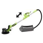 Varan motors - zl - 225a ponceuse  bras girafe tlscopique pour pltre et plaque de pltre, avec aspiration ...