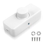 Variateur de lumire led 3w - 100w et variateur rotatif 220 - 240v avec bouton intelligent  intensit ...