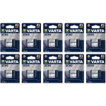 Varta lot de 10 piles photo  professional lithium  2cr5 6, 0 volt