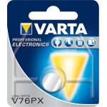 Varta 1x 1. 55v v 76 px batterie � usage unique sr44 argent - oxide (s)
