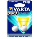 Varta 2x cr2430 batterie � usage unique lithium