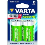 Varta power accu - batterie 2 x d - nimh - (rechargeables) - 3000 mah