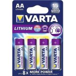 Varta professional - batterie 4 x type aa - li - 2900 mah
