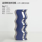 Vase en cramique cratif haut de gamme salon composition florale maison dcoration douce lumiere luxe ...