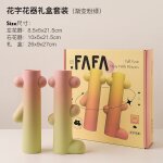 Vase en cramique ornement salon entre meuble tv maison table a manger surface gradient fleur fleur ...