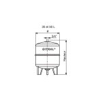 Vase d'expansion - 418, 50 l, 1. 5, 577