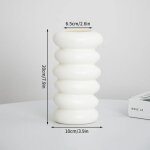 Vase a fleurs moderne en plastique, pot de plantes, imitation blanche, vases a fleurs en cramique, arrangemen ...