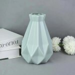Vase a fleurs en plastique blanc, rose, bleu, moderne, pot de fleurs, panier nordique, dcoration de ...