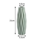 Vase a fleurs en plastique et c�ramique, grand ventre, imitation diamant, arbre, panier de fleurs, style ...