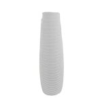 Vase a fleurs en plastique de couleur unie, design a rayures en plastique, arrangement de fleurs, pot ... Vase a fleurs en plastique de couleur unie, design a rayures en plastique, arrangement de fleurs, pot ...