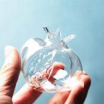 Vases a fleurs en verre de grenade, vases a fleurs rustiques d�coratifs pour centres de table de d�coration ...