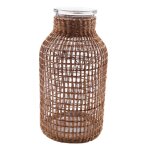 Promotion! vase de fleurs en verre, pot de fleurs japonais dans le nordique, panier de fleurs cr�atif ...