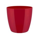 Vaso brussels diamond round 22cm lovely red elho
