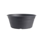Vase pour bulbes - green basics - 38 cm - noir - plastique - 12 litres