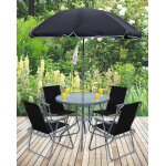 Vcm 6 pcs. meuble de jardin ensemble de jardin pliable groupe de repas table de bistrot chaise de jardin ... Vcm 6 pcs. meuble de jardin ensemble de jardin pliable groupe de repas table de bistrot chaise de jardin ...