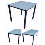 Vcm aluminium verre table de jardin table de balcon table de camping meubles de jardin sw aluminium verre ...