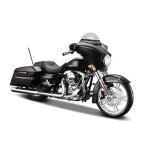 V�hicules miniatures die cast 1 / 12 moto harley davidson - 2015 street glide special - noire