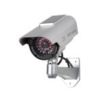 Velleman camra cylindrique factice avec leds ir et panneau solaire