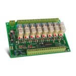 Velleman - whadda kit de soudage, diy, carte de relais � t�l�commande 8 canaux, commande rs232, logiciel ...