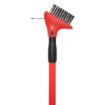 Venteo brosse  joints de dallage poils en acier robustes grattoir intgr manche tlescopique rglable ...
