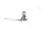 Ventilador de techo cecotec energysilence aero 4850 style white led y mando