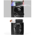 Ventilateur 2 en 1 brumisateur 10w portable inclinaison du ventilateur jusqu�� 360