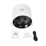 Ventilateur anti - poussire  pignon de grenier de 10 pouces, haute pression 1065 cfm avec contrleur ...