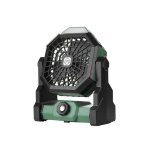 Ventilateur de camping avec lumi�re led, ventilateur de d'ext�rieur a piles rechargeable portable 7800mah ...