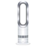 Dyson hot + cool jet focus am09 - chauffage soufflant sans lame - plateau de table, pose au sol - blanc ...