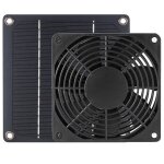 Ventilateur d'extraction solaire 3w portable, 2000(r / min), haute vitesse, pour refroidissement de chenil, ...