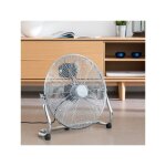 Ventilateur m�tal de sol - diam. 40cm